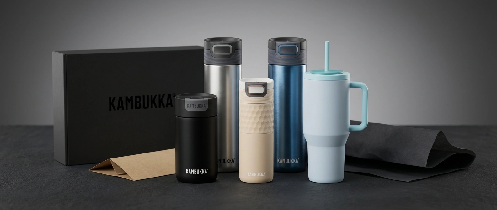 Kambukka Werbeartikel mit Logo