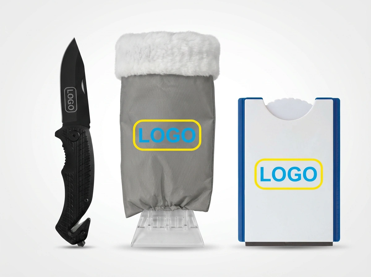 Autozubehör Werbeartikel bedrucken lassen für Kunden und Fuhrpark