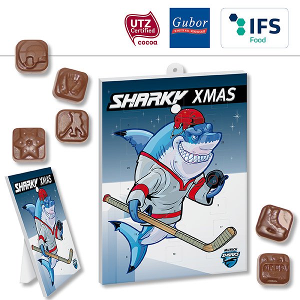 Eishockey-Schoko-Adventskalender BUSINESS