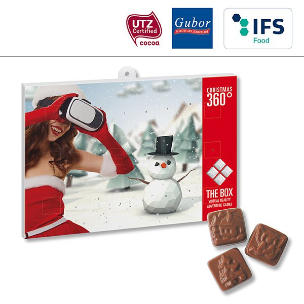 Classic Schoko-Wand-Adventskalender BUSINESS