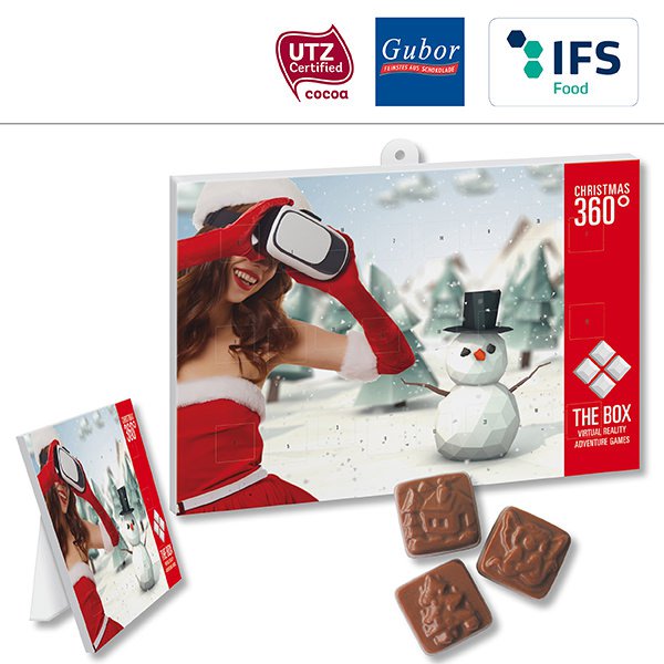 Classic Schoko-Tisch-Adventskalender BUSINESS