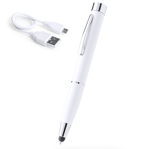 Power Bank Kugelschreiber Pointer Solius