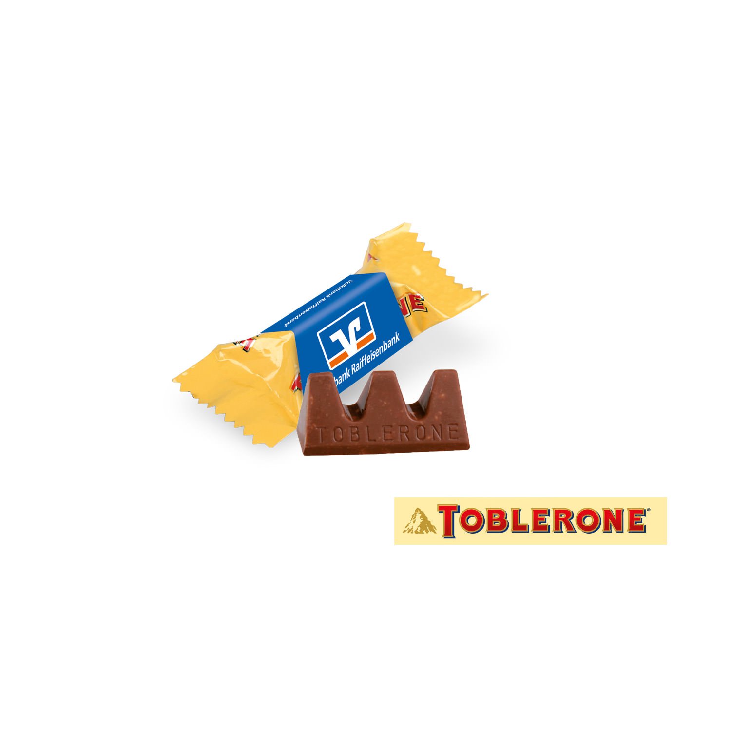 TOBLERONE Minis mit Werbeschuber