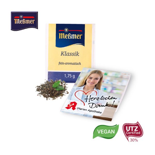 Premium-Tee im Werbebriefchen