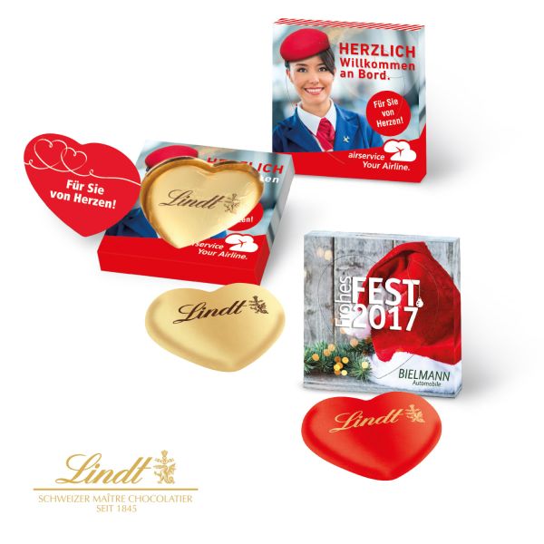 Lindt Herz in Präsentbox