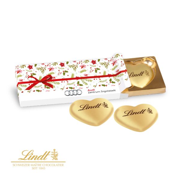 Lindt Herzen in Präsentbox, 2er