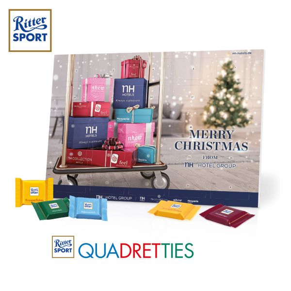 Adventskalender „Ritter Sport“ (Tischkalender)