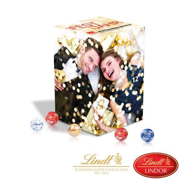 Adventskalender Cube „XL“ mit Lindt Schokolade