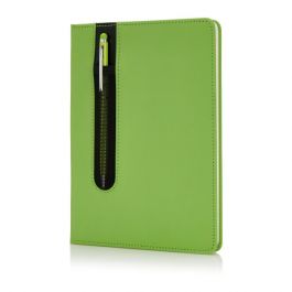 Basic Hardcover PU A5 Notizbuch mit Stylus-Stift