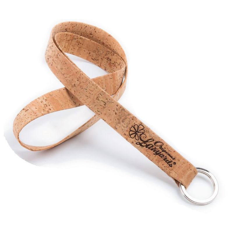 Kork Lanyard 15 mm flach