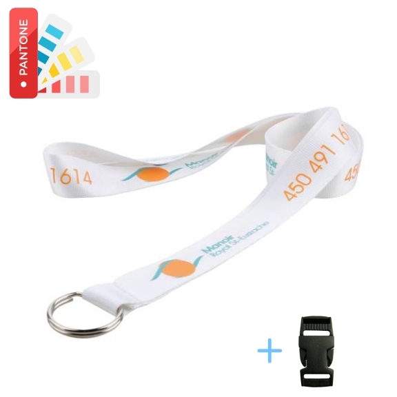 Lanyard Nylon Druck mit Schnalle