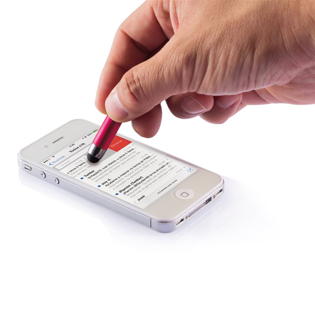 Kugelschreiber Schlüsselanhänger mit Touchpen