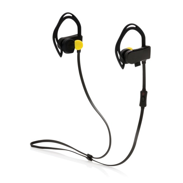 Wireless Kopfhörer mit Herzschlagmessung und Schrittzähler