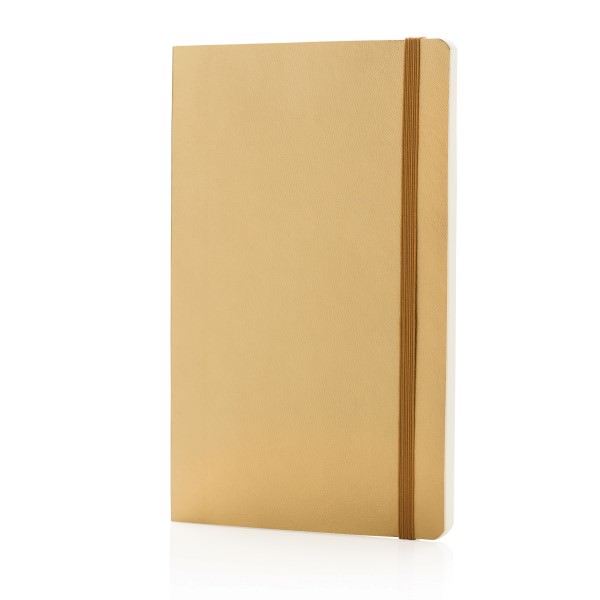 Deluxe Softcover Notizbuch in metallic Optik