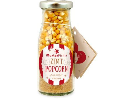 DIY Flasche Zimt Popcorn