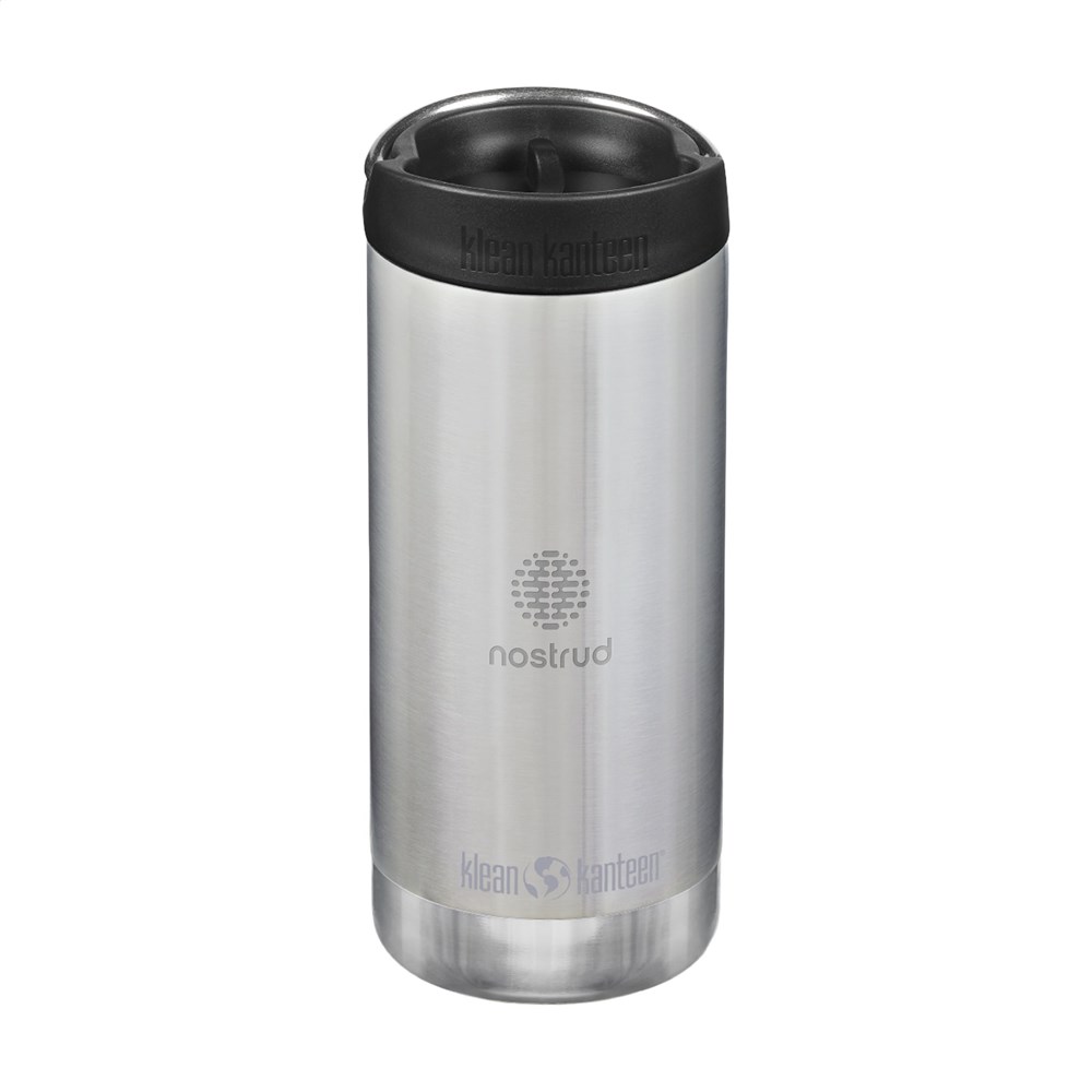Klean Kanteen TK Wide Recycled Insulated Mug 355 ml - silber