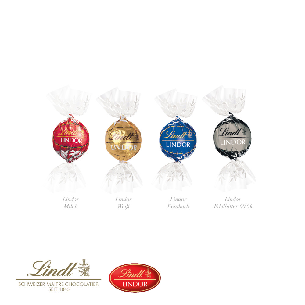 Süße Präsentbox "Maxi" mit Lindor Pralinés
