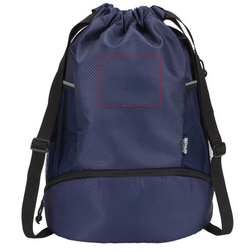 Nomad GRS-recycelter Sportbeutel mit Bodenfach 18 L