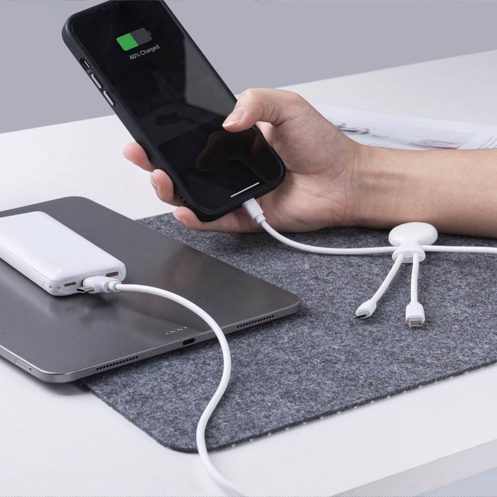 3199 | Xoopar Mr. Bio Powerbank and Cable pack 7000mAh