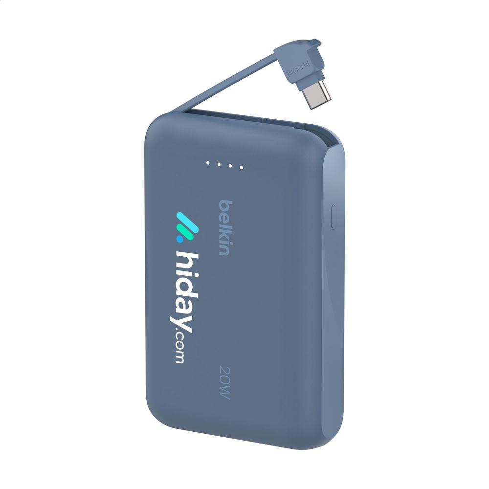 Belkin BoostCharge PowerBank 10K Integriertes Kabel