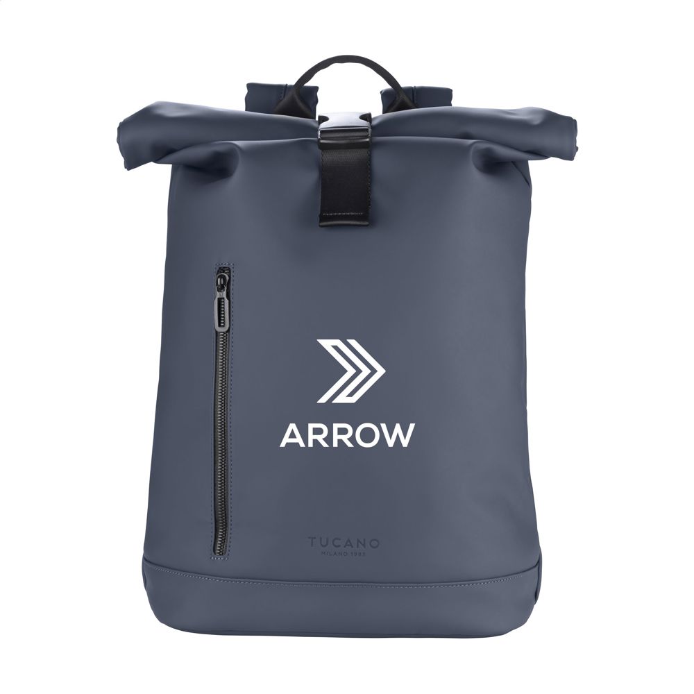 Tucano Gommo Rolltop Backpack 15,6 inch Rucksack - Dunkelblau