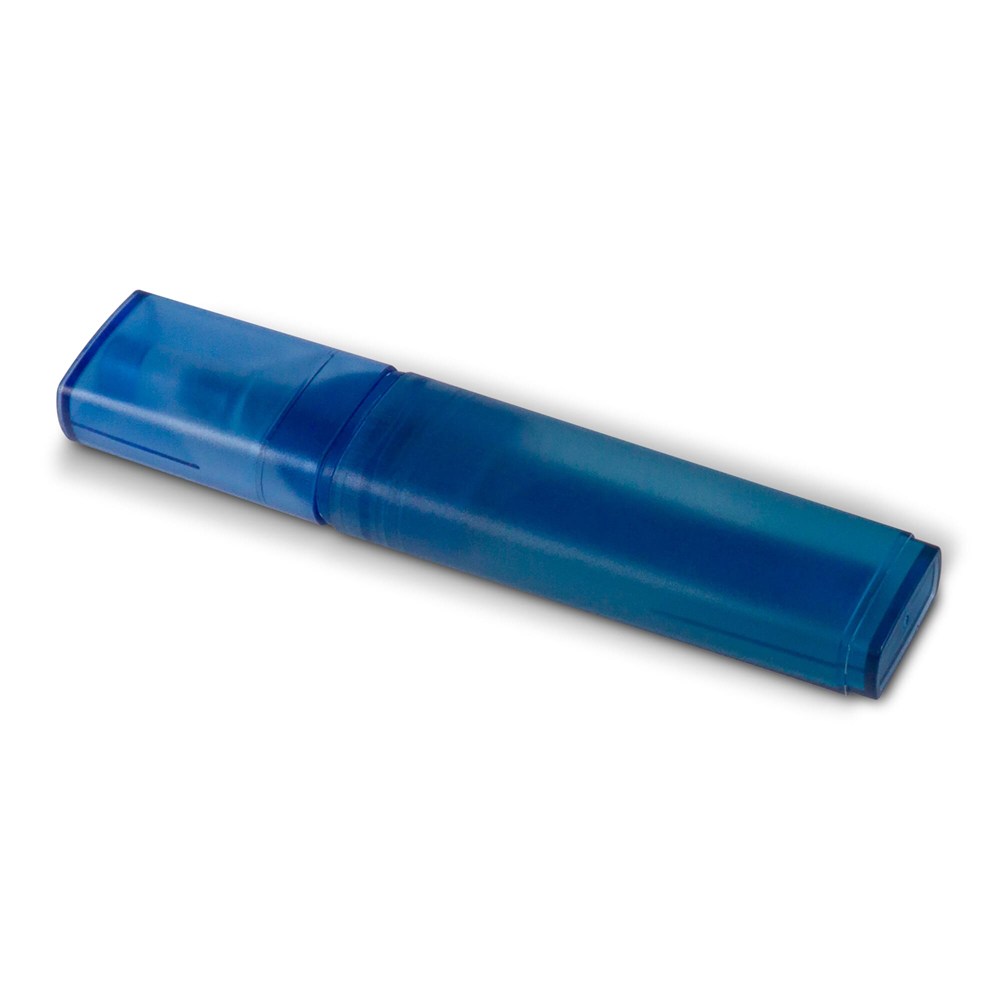 Textmarker aus R-PET-Material - blau / blau