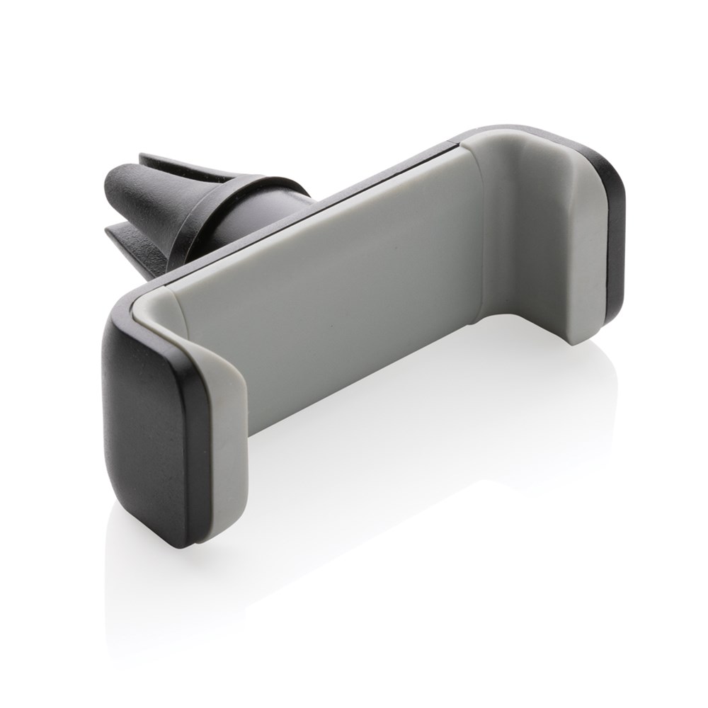 Acar 360° Auto-Handyhalterung aus RCS recyceltem Kunststoff - schwarz (± PMS Black)