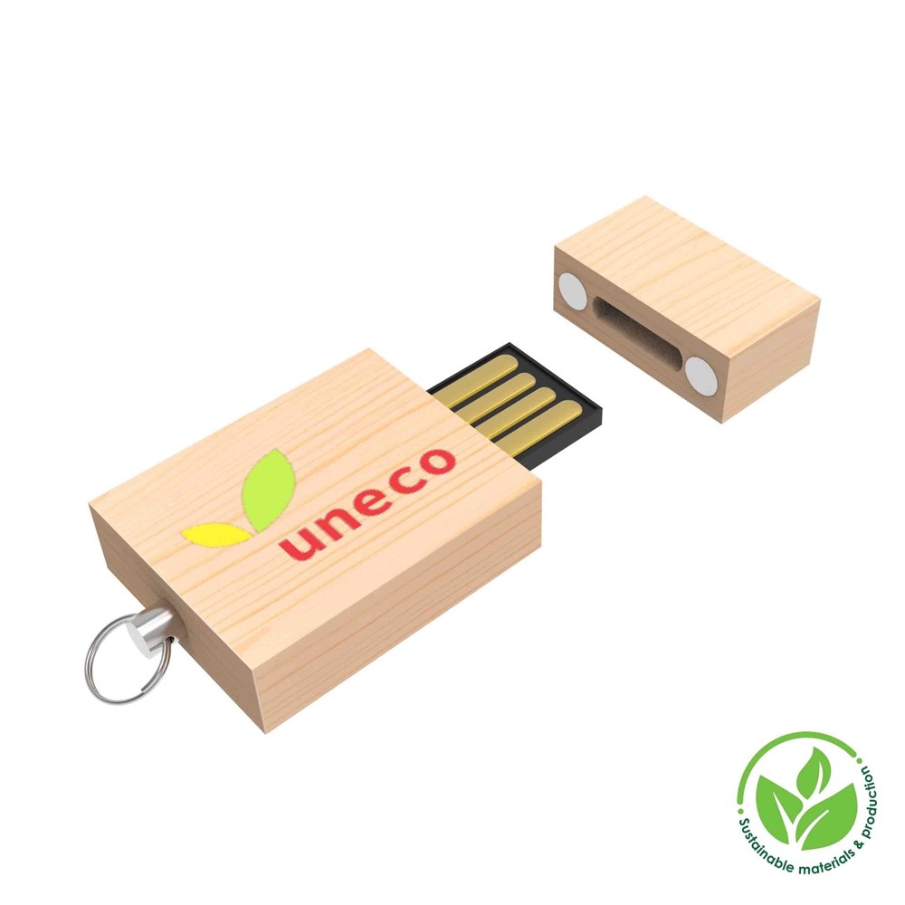 USB Stick Eco Wood- Braun- 4 GB 2.0