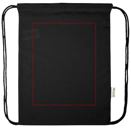 Oregon Blend 140 g/m² GRS-recycelter Turnbeutel 5 L 