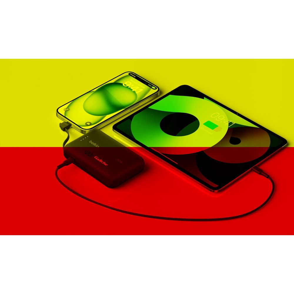 Belkin BoostCharge PowerBank 10K Integriertes Kabel