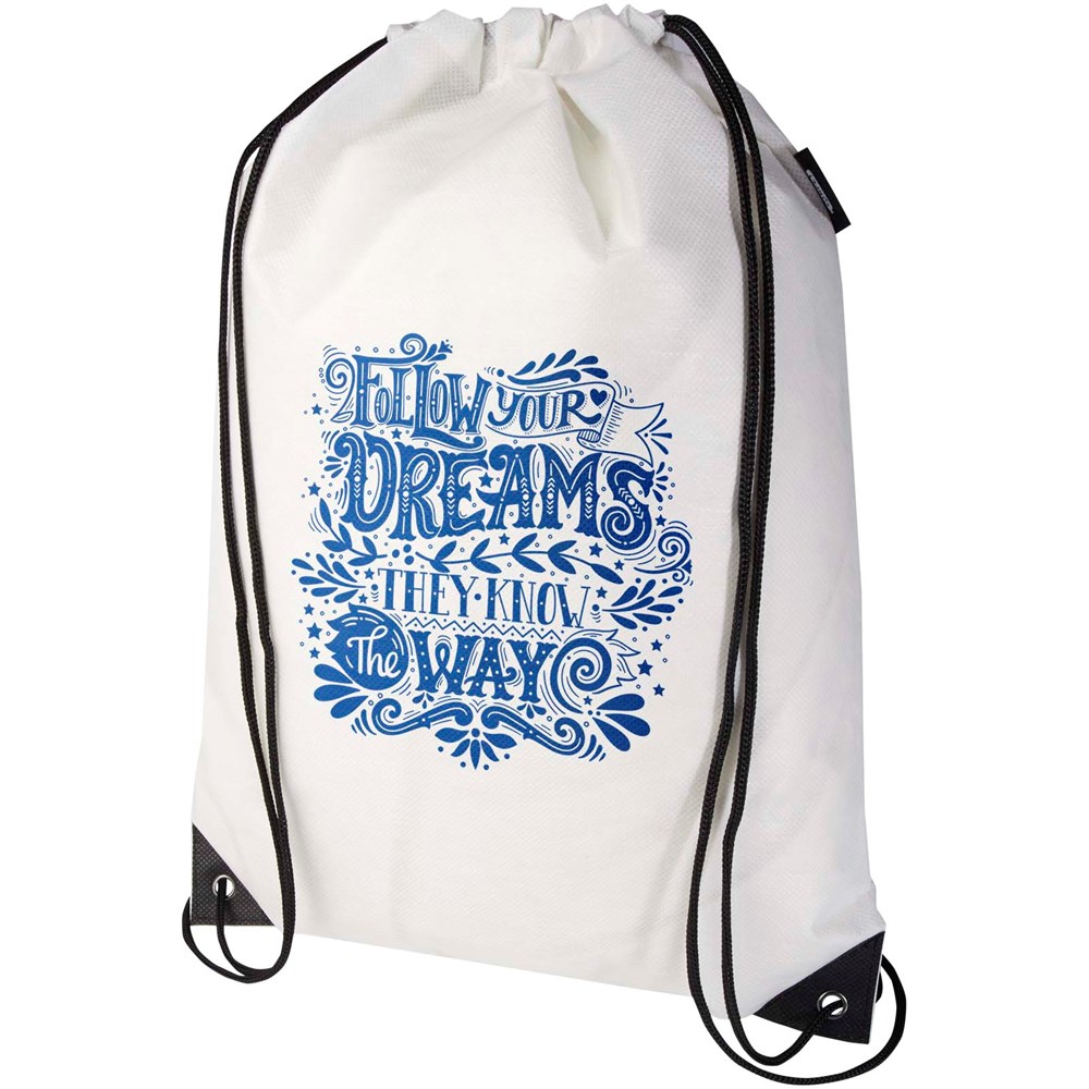 Evergreen Sportbeutel aus recyceltem GRS Non Woven 5 L