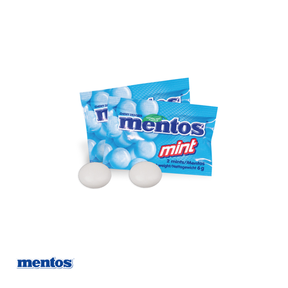 Werbebriefchen "Fresh" mit Mentos