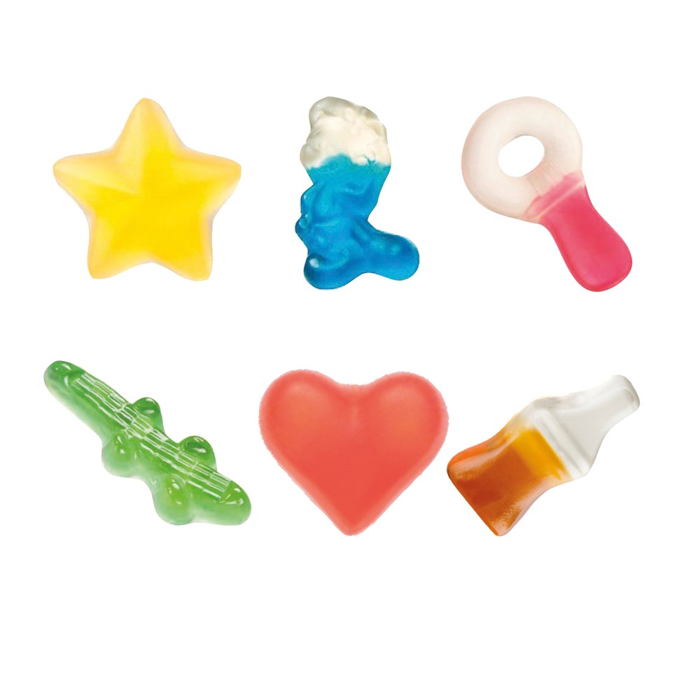 Bodenstandbeutel HARIBO Happy Life 150g 150 g  ,  Inhalt:  HARIBO Happy Life