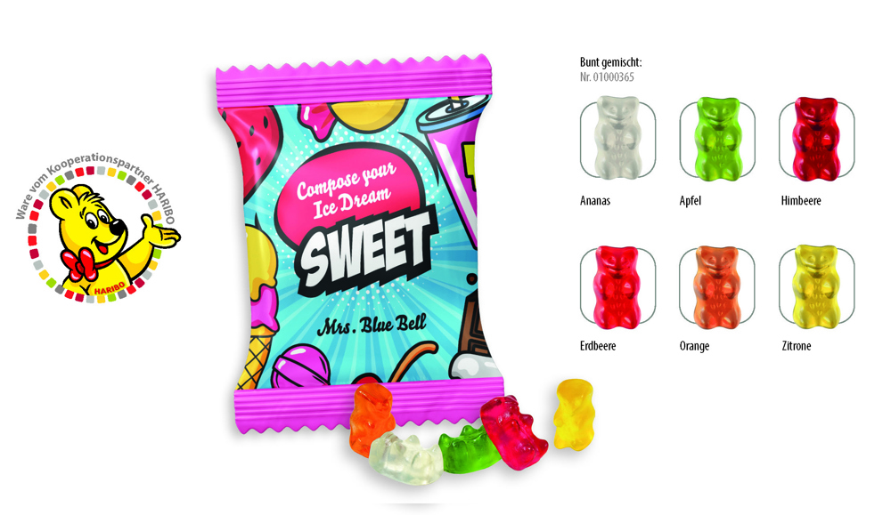 HARIBO Mini Goldbären Werbetüte