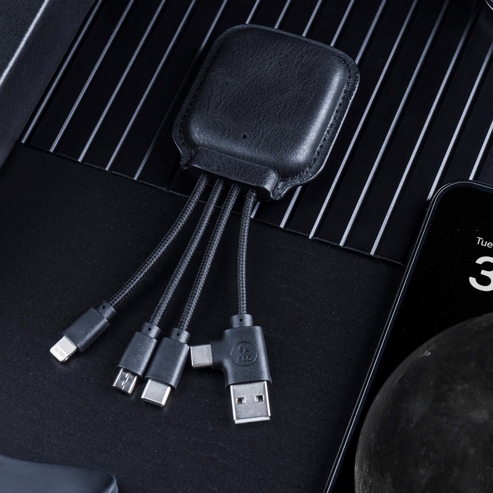 4001 | Xoopar Iné Gamma NFC Powerbank with Charging cables 3000mAh 