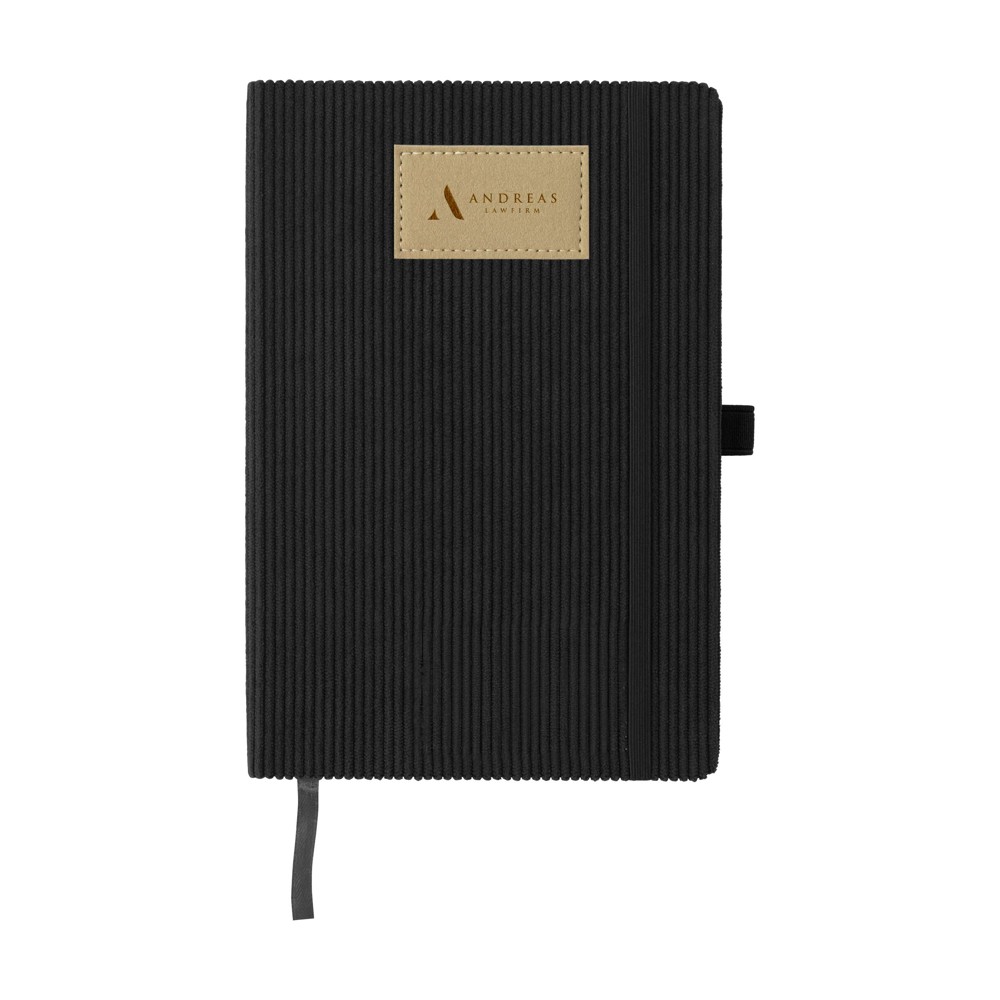 Alfie Notebook A5 Notizbuch - schwarz
