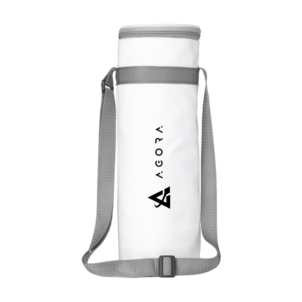 BottleCooler GRS RPET Kühltasche - weiß