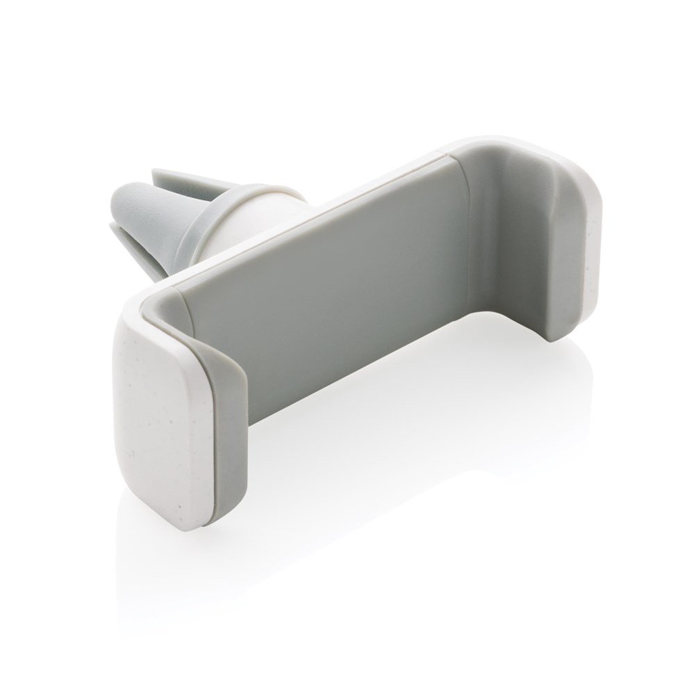 Acar 360° Auto-Handyhalterung aus RCS recyceltem Kunststoff - weiß (± PMS White)