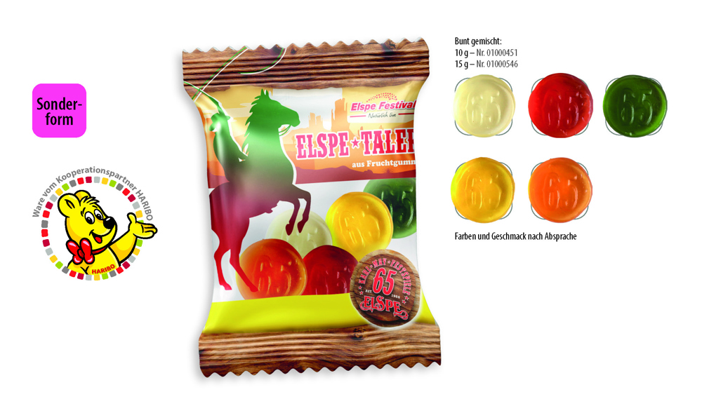 HARIBO individuelle Sonderform Werbetüte