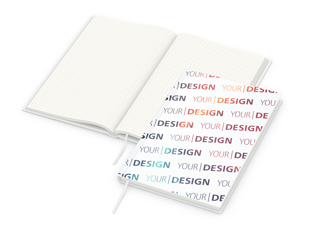 Notizbuch Note-Book RECYCLING, A5, Punktraster, Papier matt