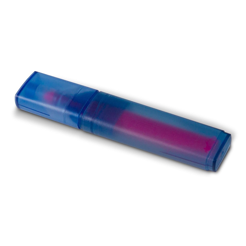 Textmarker aus R-PET-Material - Blau / Rosa