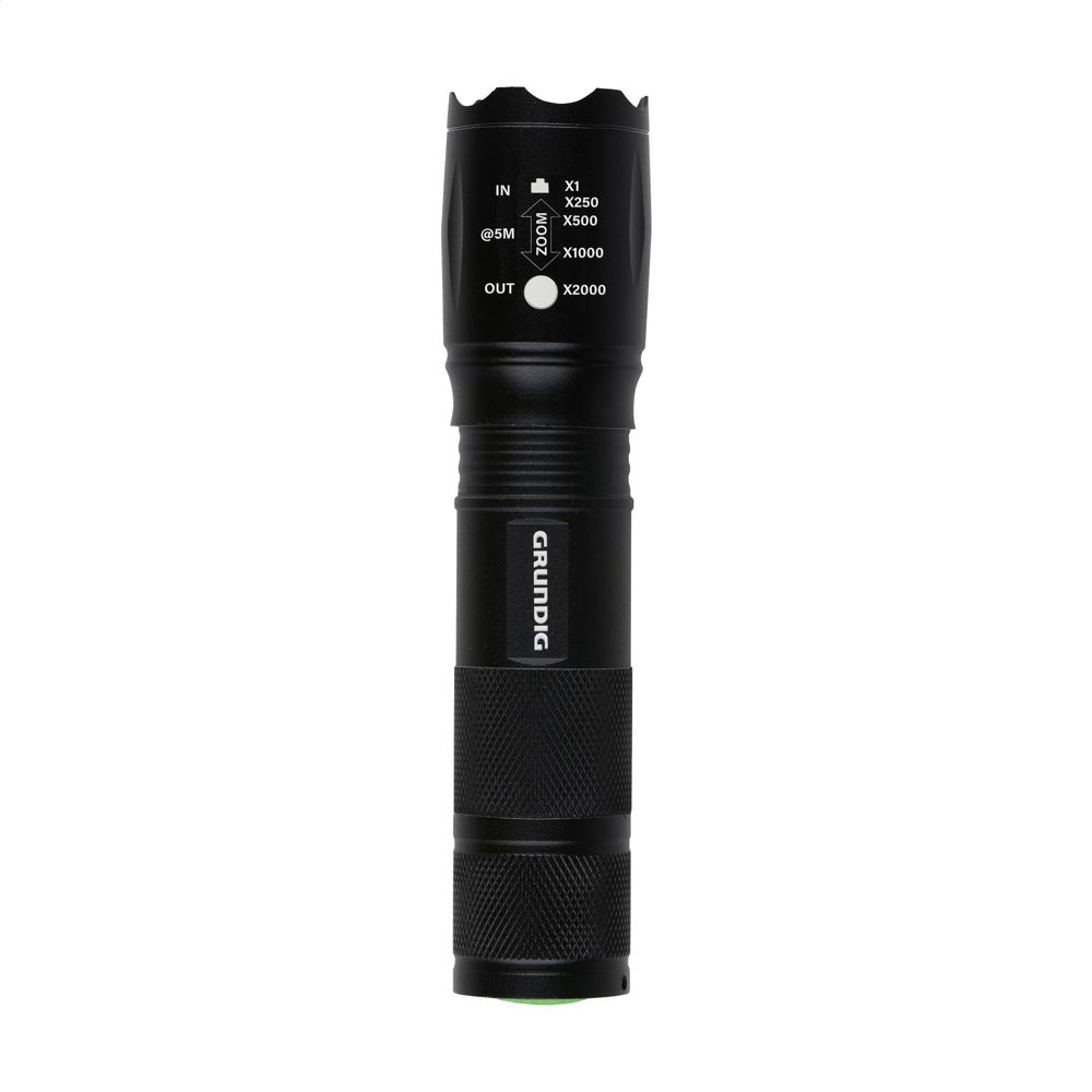 Grundig 1W LED-Torch Zoom Taschenlampe