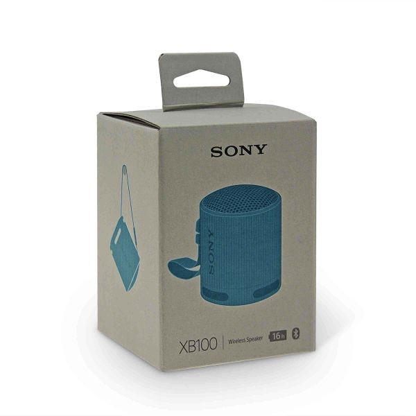 Sony Bluetooth Speaker SRS-XB100- Blau