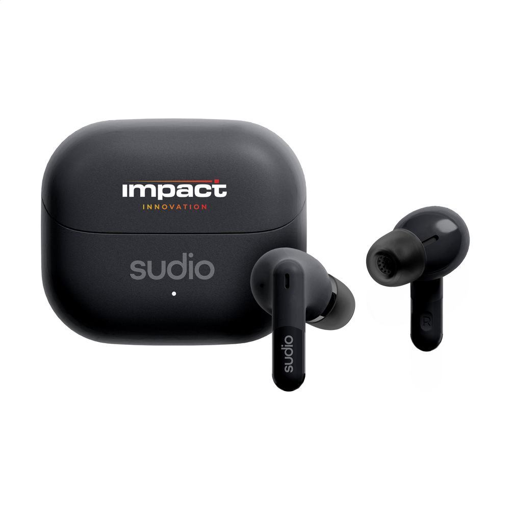 Sudio In-ear True Wireless Earbuds D1 Ohrhörer - schwarz