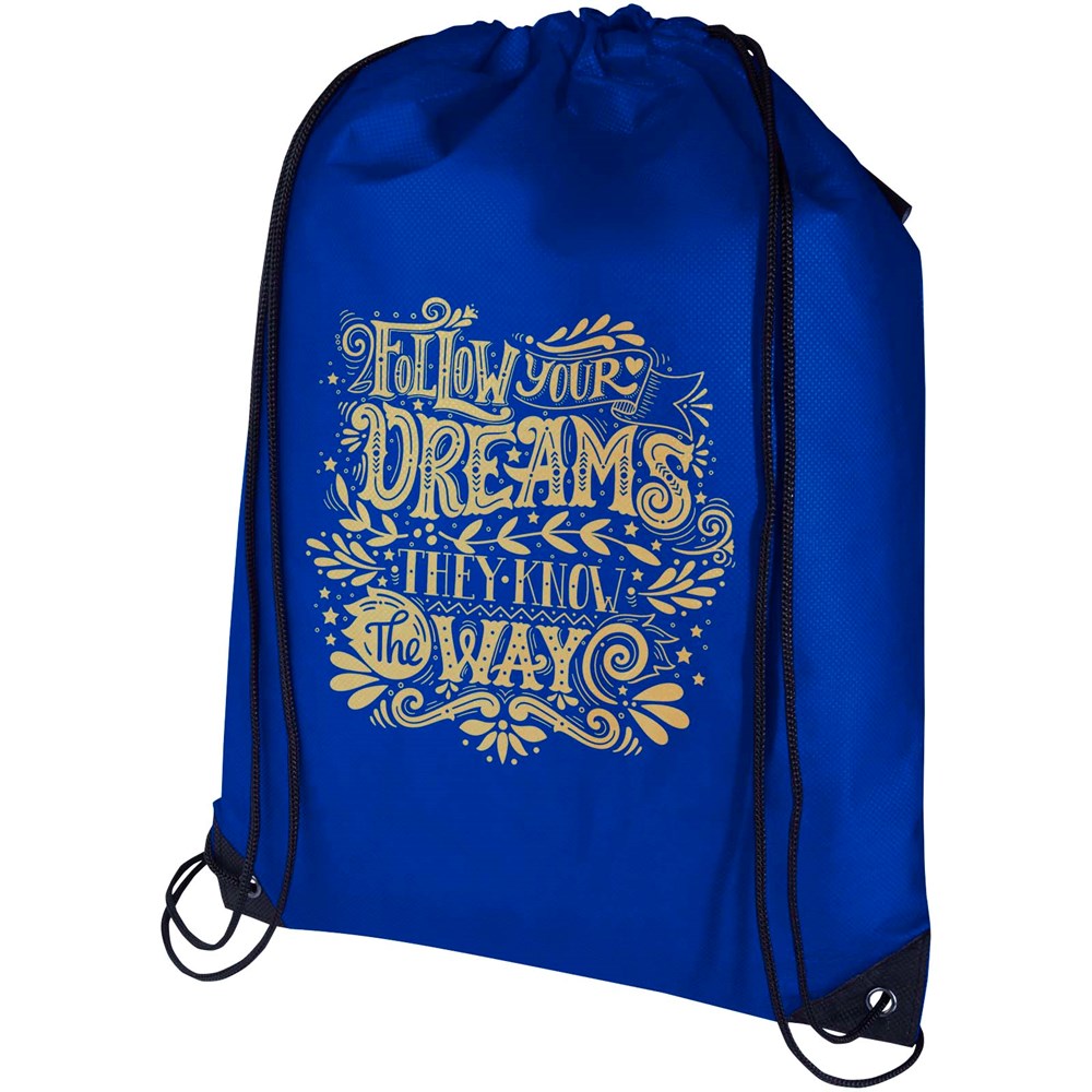 Evergreen Sportbeutel aus recyceltem GRS Non Woven 5 L