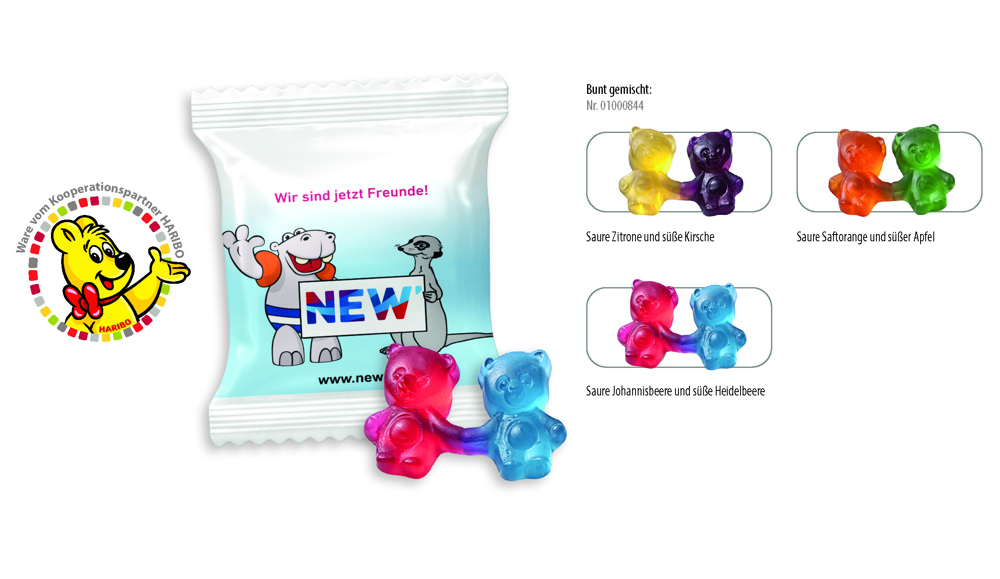 HARIBO Bärchen-Pärchen Werbetüte
