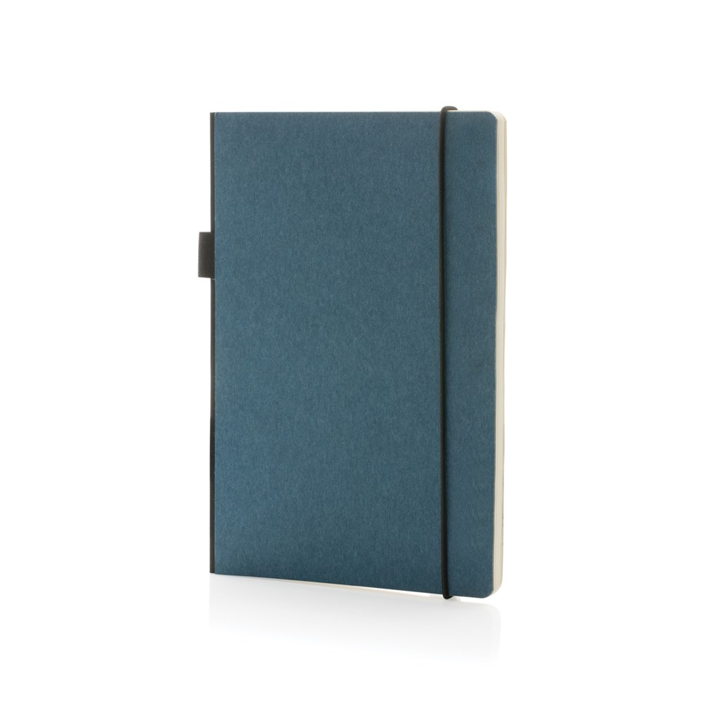 A5 Deluxe Hardcover Notizbuch - blau (± PMS 5405)