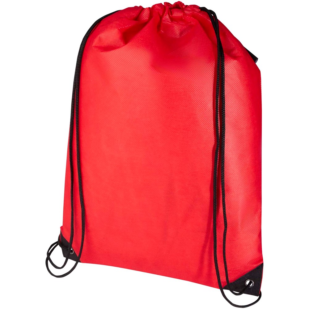 Evergreen Sportbeutel aus recyceltem GRS Non Woven 5 L - Rot