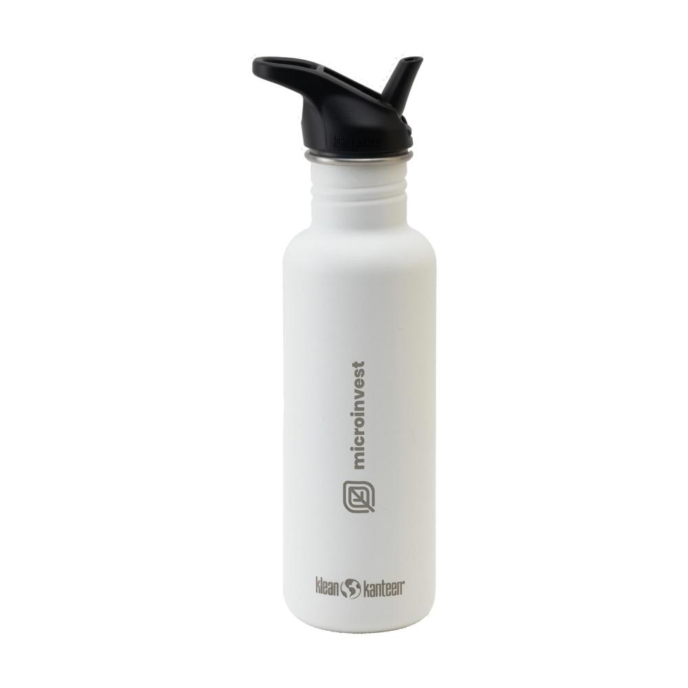 Klean Kanteen Classic Bottle Flip Seal Sport Cap 800 ml - weiß