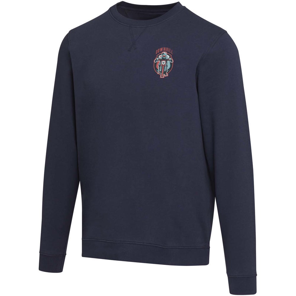 Jasper 280 g/m² Pullover mit Rundhalsausschnitt aus recycelter Bio Baumwolle (OCS), unisex